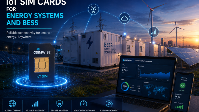 IoT SIM Cards for Energy and BESS
